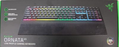 Razer Ornata V3 Gaming Keyboard, Nordic layout, Wired, Black, SALE OUT., Razer Gaming Keyboard, Ornata V3, Gaming keyboard, Wired, RGB LED light, NORD, Razer Mecha-Membrane, Black, DEMO