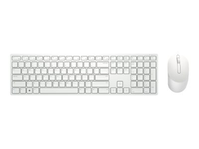 Keyboard and Mouse, KM5221W Pro, Keyboard and Mouse Set, Wireless, Mouse included, US, White