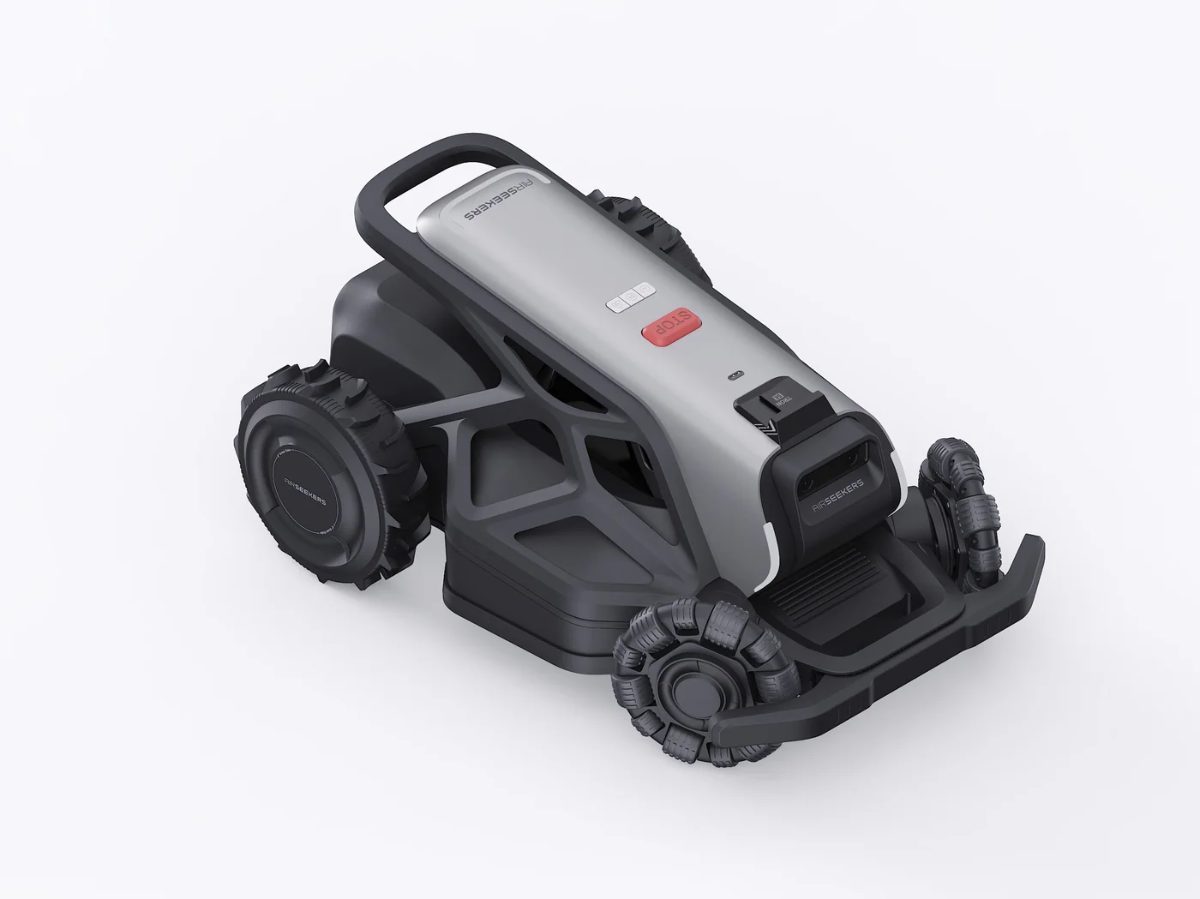 Tron SE 300° AI Vision Mulching Mower, 1500m², Ai Vision + NRTK, 10 Ah