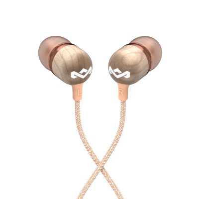 Marley Wired Earbuds, Smile Jamaica, Built-in microphone, USB Type-C, Copper