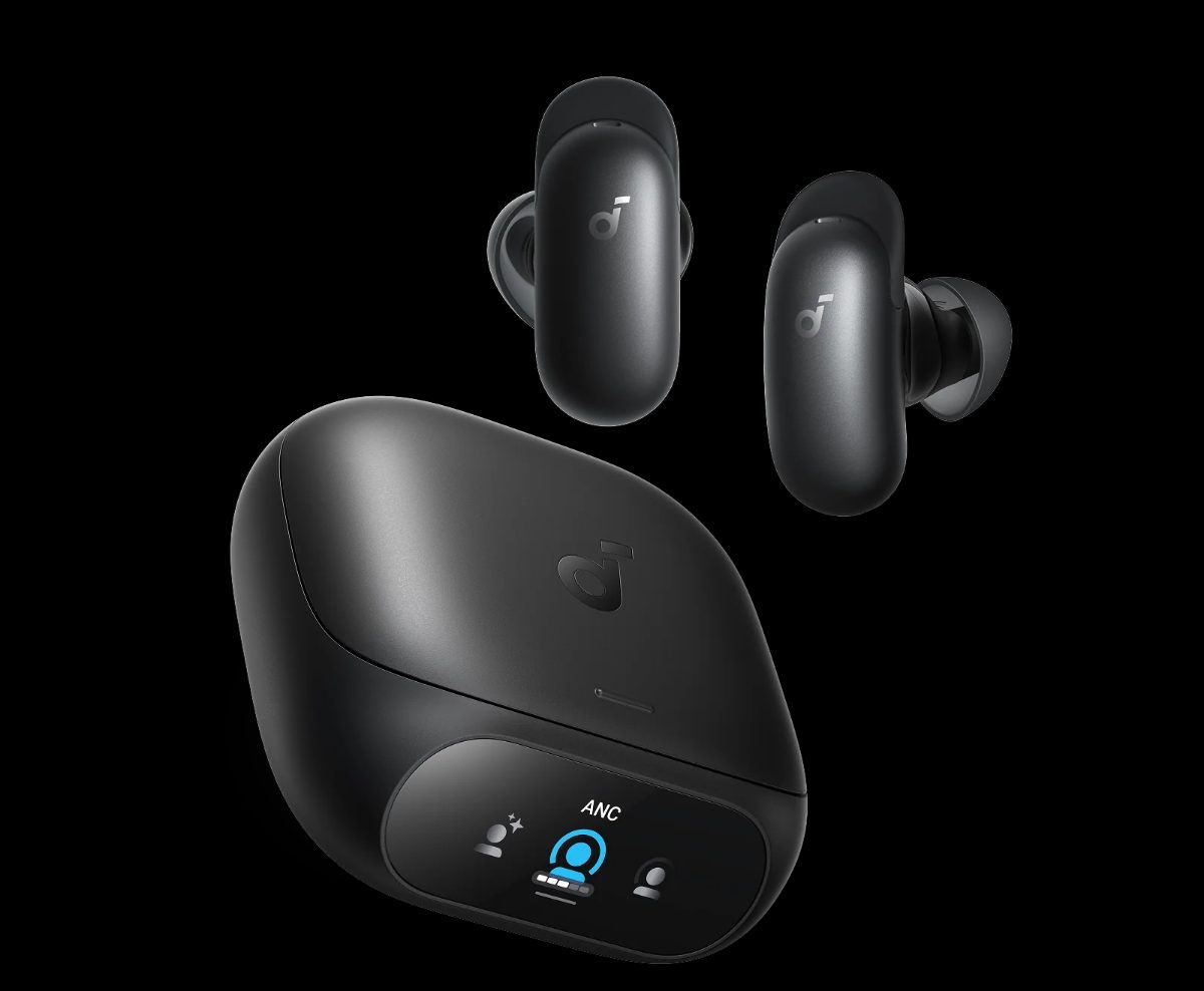 Anker Soundcore Liberty 5 Pro, Earbuds, In-Ear, Microphone, Midnight Black, Noise reduction, Wireless