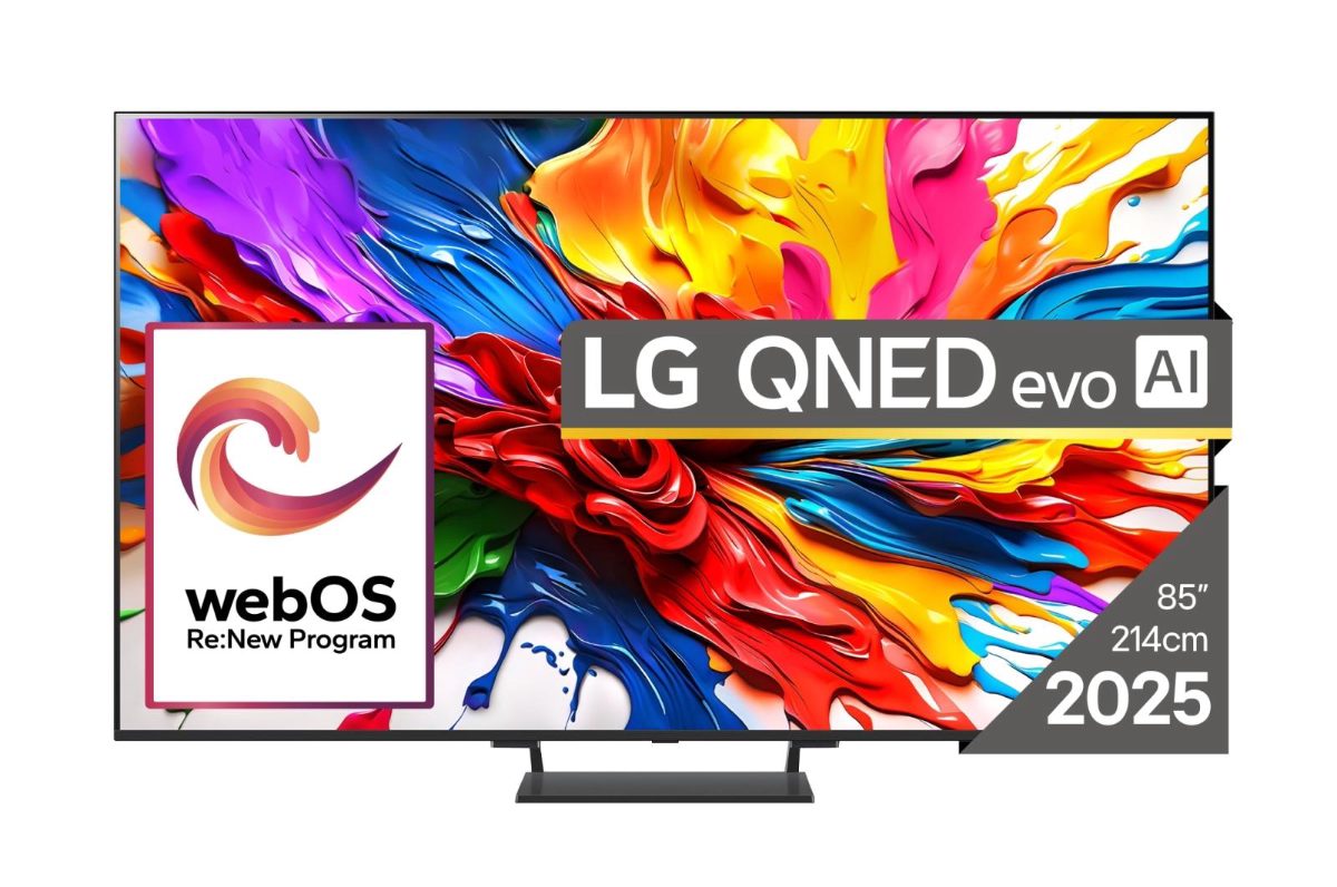 TV Set, LG, 85", 4K/Smart, 3840x2160, Wireless LAN, Bluetooth, 85QNED93A6A