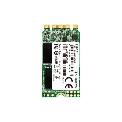 SSD, TRANSCEND, 430S, 512GB, M.2, SATA 3.0, TLC, Write speed 500 MBytes/sec, Read speed 560 MBytes/sec, MTBF 1000000 hours, TS512GMTS430S