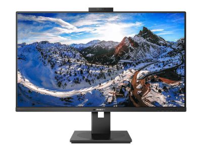 LCD monitor with USB-C Dock, 326P1H/00, 31.5 ", IPS, QHD, 16:9, 75 Hz, 4 ms, 2560 x 1440 pixels, 350 cd/m², HDMI ports quantity 2, Black