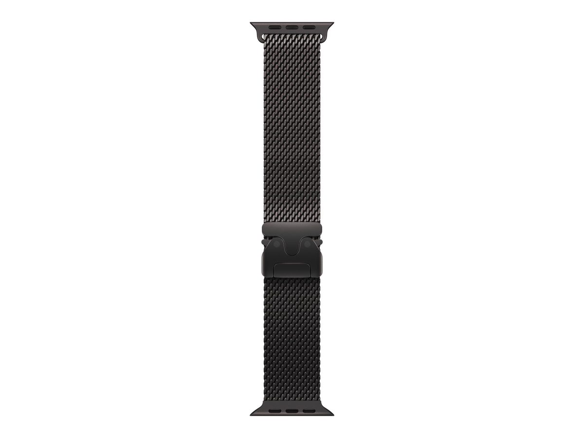 Apple 49mm Black Titanium Milanese Loop - Medium, Apple