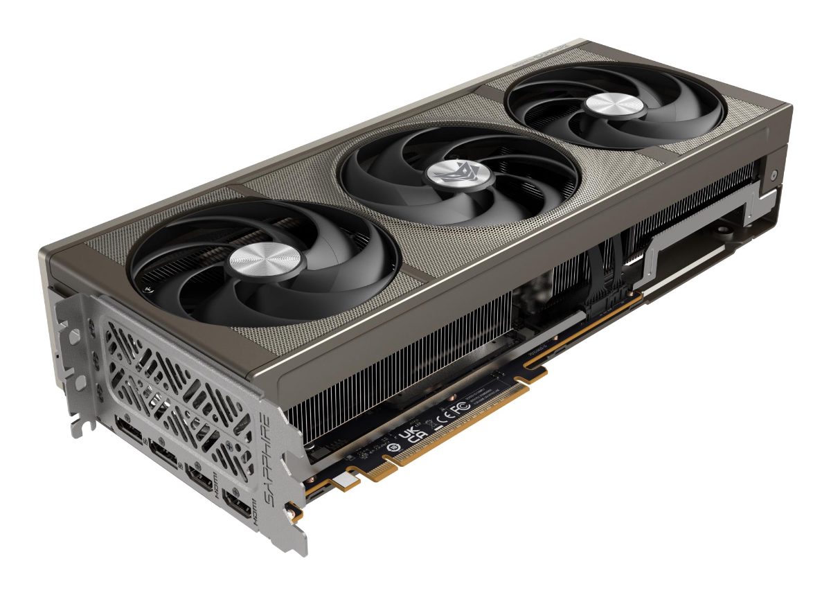 Graphics Card, SAPPHIRE, AMD Radeon RX 9070 XT, 16 GB, GDDR6, 256 bit, PCIE 5.0 16x, GPU 2520 MHz, Triple slot Fansink, 2xHDMI, 2xDisplayPort, 11348-01-20G