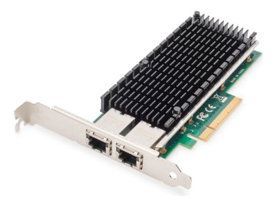 10Gbps Dual Port Ethernet Server adapter PCIe X8, Intel X540 BT2, DN-10163