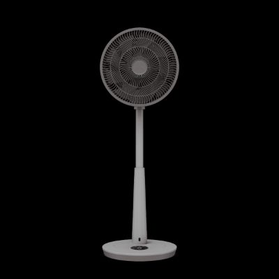 Duux Fan, Whisper 3, Stand Fan, Diameter 34 cm, Number of speeds 26, Oscillation, Remote control, Grey