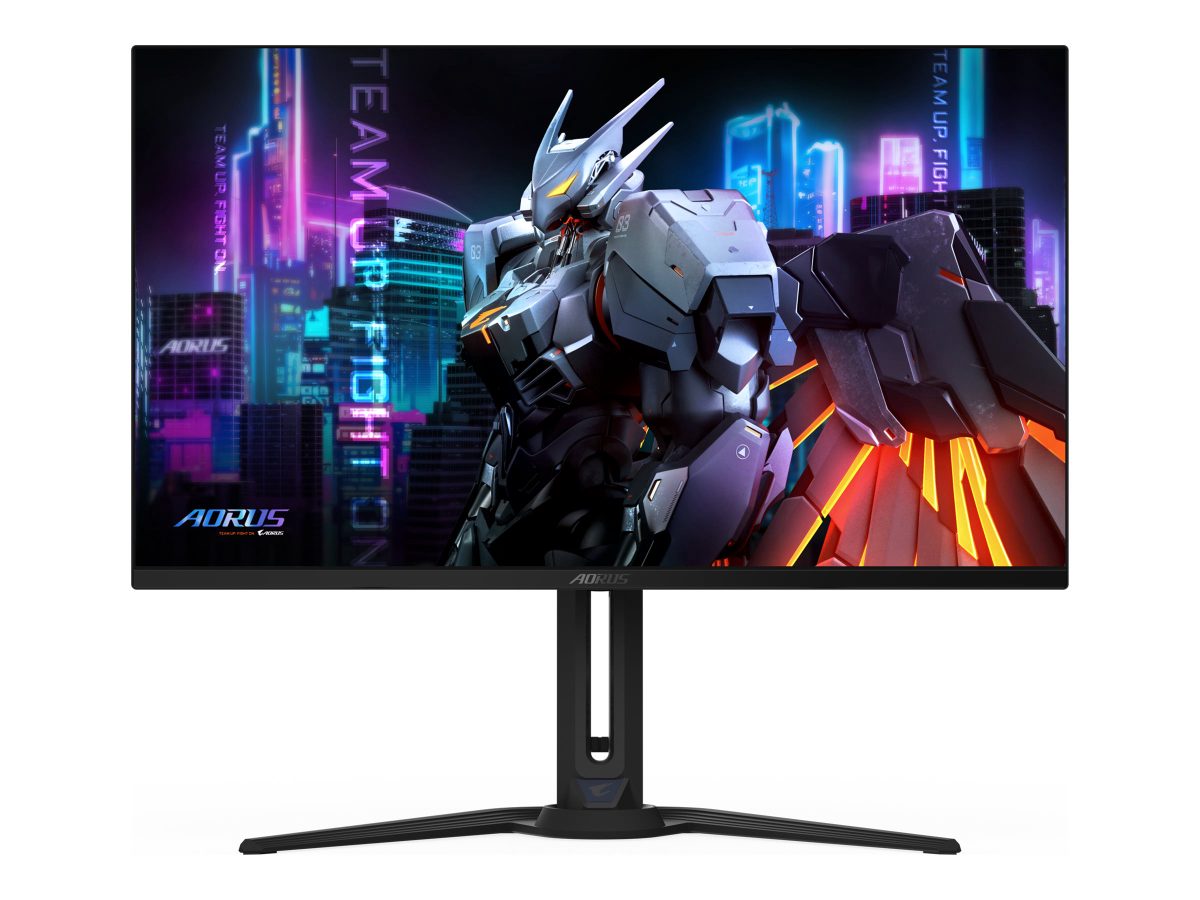 AORUS FO32U EK1, 31.5 ", OLED, 165 Hz, 0.03 ms, 3840 x 2160 pixels, 250 cd/m², HDMI ports quantity 2