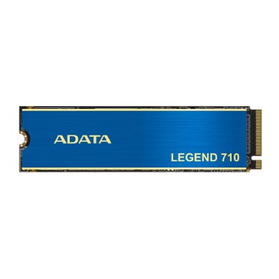 SSD, ADATA, LEGEND 710, 2TB, M.2, PCIE, NVMe, 3D NAND, Write speed 1800 MBytes/sec, Read speed 2400 MBytes/sec, TBW 520 TB, MTBF 1500000 hours, ALEG-710-2TCS