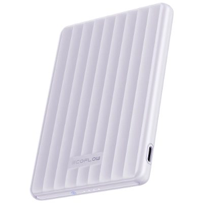 POWER BANK USB 5000MAH RAPID/MAG PURPLE 5022801006 ECOFLOW