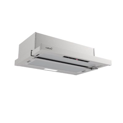 CATA Hood, TFK 6005 X, Telescopic, Energy efficiency class B, Width 60 cm, 360 m³/h, Mechanical, CSLED, Stainless steel