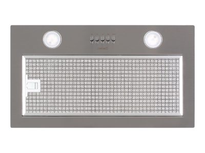 Hood, G 50 LUX X, Canopy, Energy efficiency class C, Width 53 cm, 400 m³/h, Mechanical control, LED, Inox