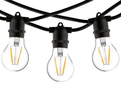 LAMP LED GARLAND GARDEN STRING/E27 10M VS-628 VISIONAL
