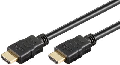 High Speed HDMI Cable with Ethernet, 61150, HDMI male (type A), HDMI to HDMI, 1 m