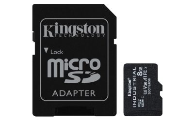 UHS-I, 8 GB, microSDHC/SDXC Industrial Card, Flash memory class Class 10, UHS-I, U3, V30, A1, SD Adapter